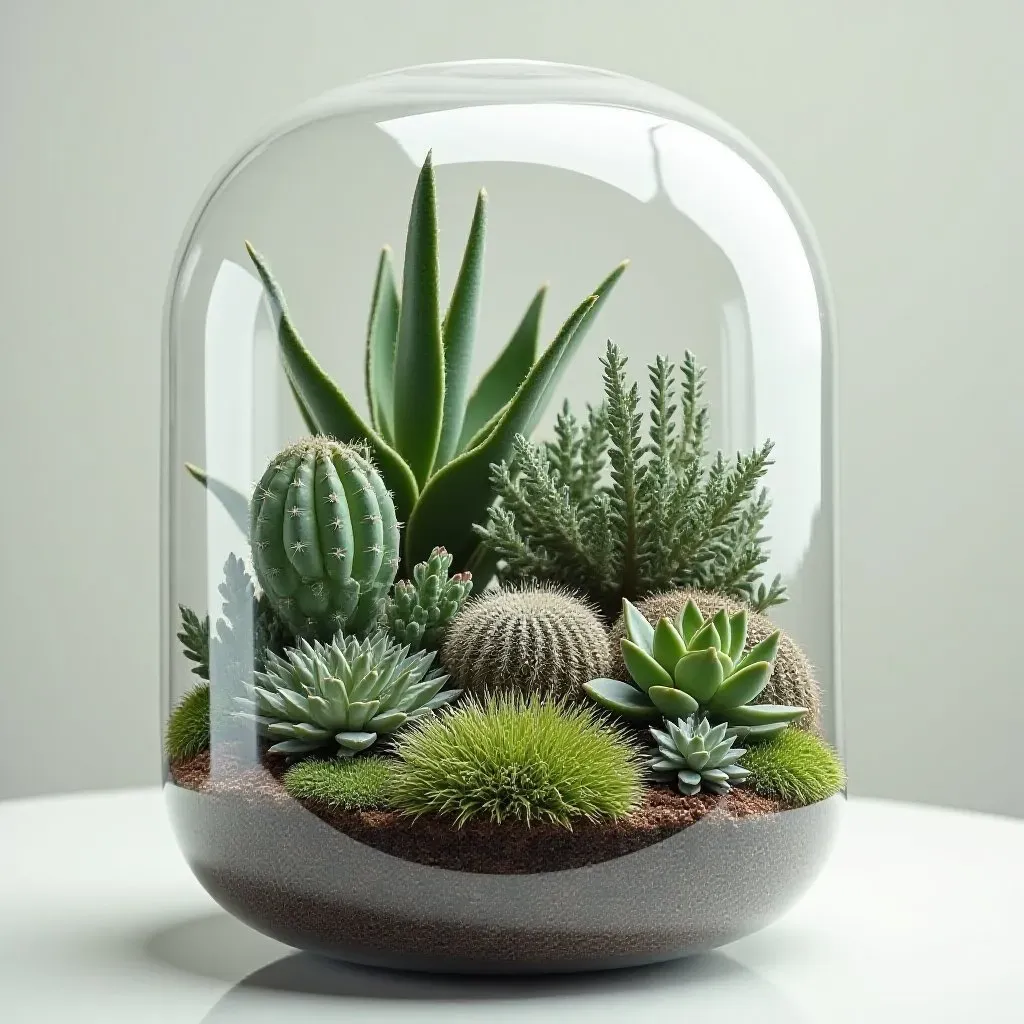 多肉植物 箱庭：2025 年のインテリア ガーデニング トレンド
